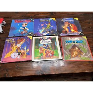 Laser disc Disney collection of 6